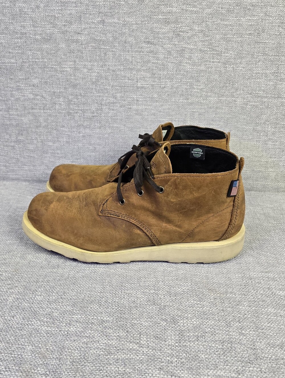 Danner Pine Grove Roasted Pecan Chukka Boots Tan Mens Sz 10.5